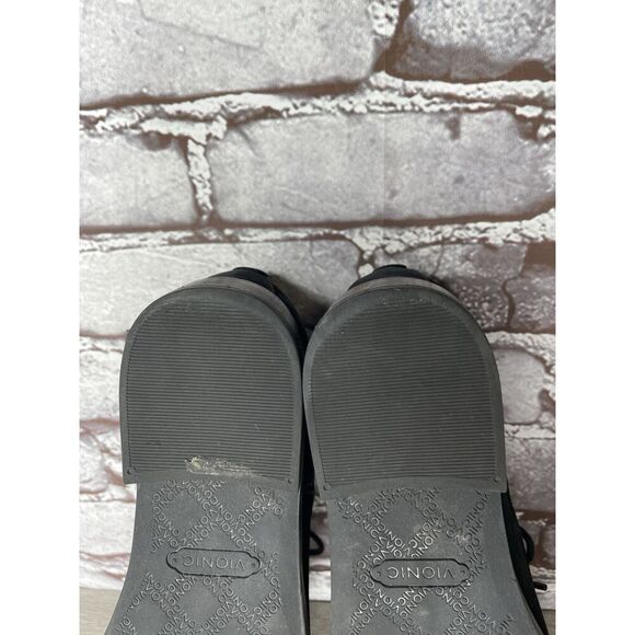 Vionic Weslyn Black Leather Oxfords Comfort Casual Shoes Women Sz 6.5M US/37.5EU - Picture 14 of 16